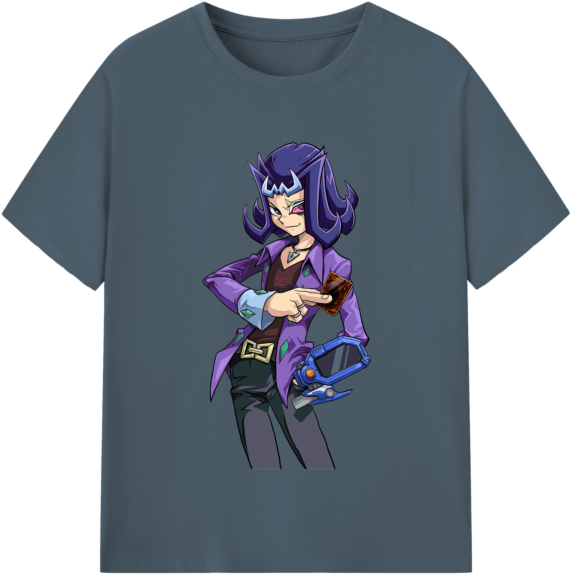 （画像用） 遊☆戯☆王 Yu-Gi-Oh! 綿100％半袖Tシャツ（フロントプリント）